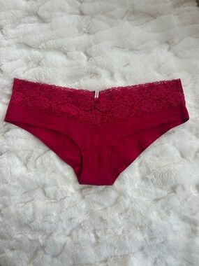 2010 Y2K Vintage PINK Victoria’s Secret Extra Low Rise Hipster Panty M